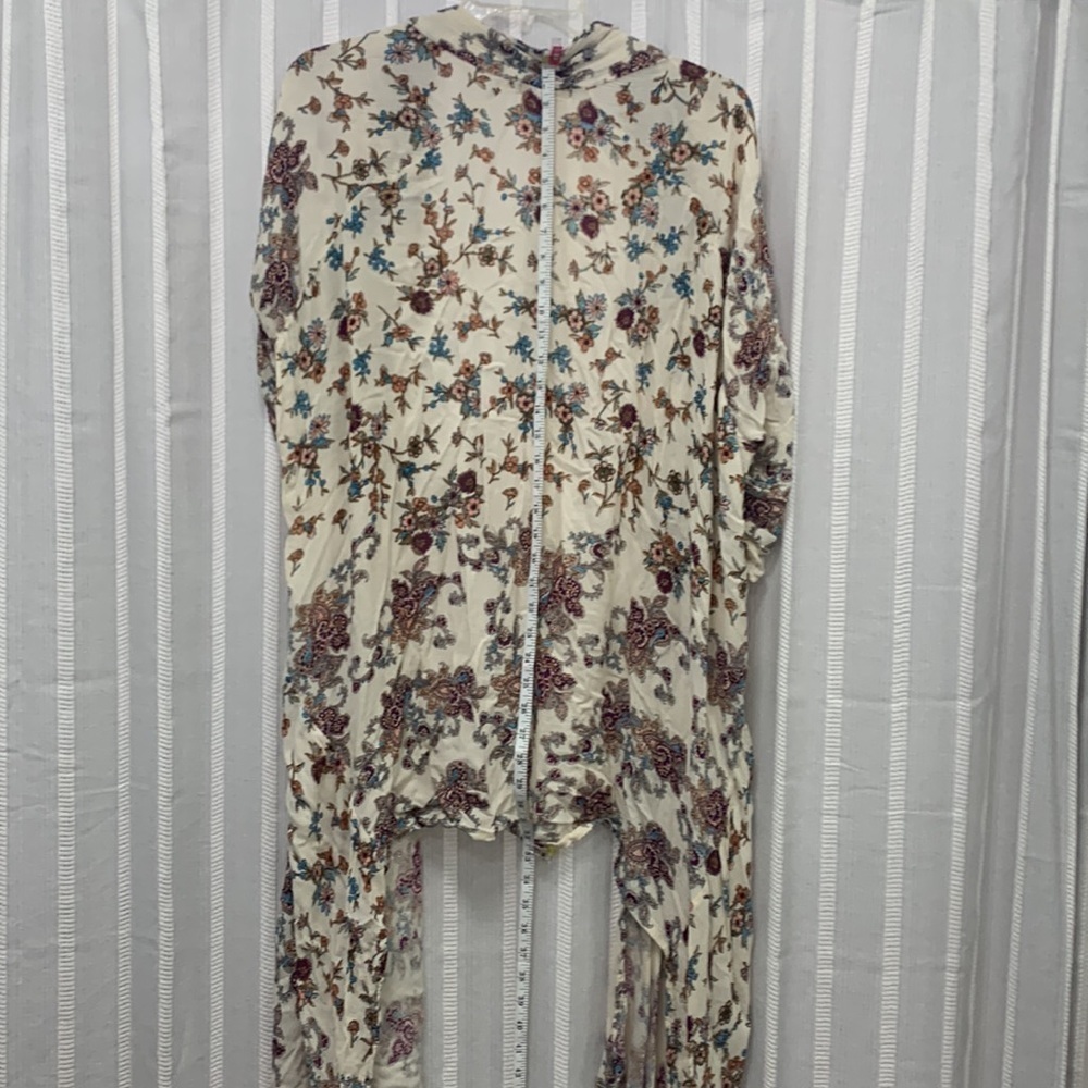 Altar’d State Boho Country Kimono‎ CoverUp Multi Color Size L - Picture 8 of 11